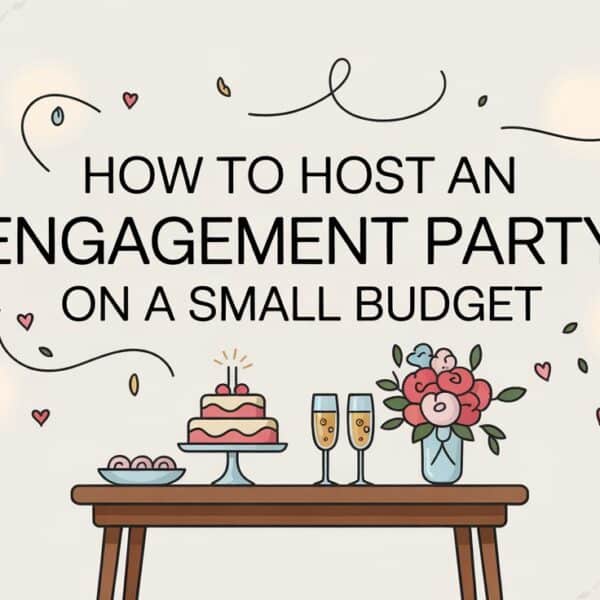 How to host an engagement party on a small budget
