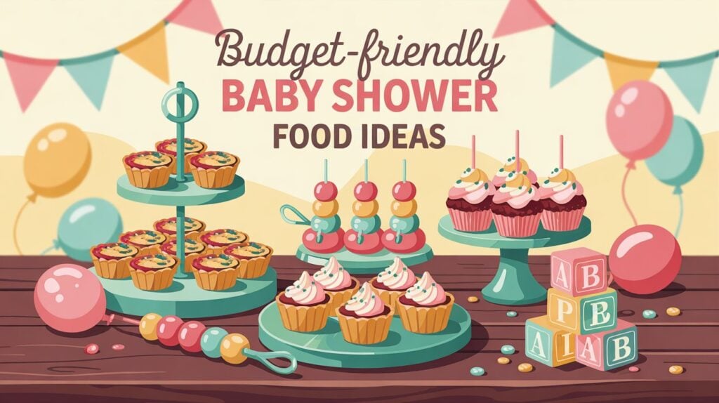 Budget friendly baby shower food ideas for every theme