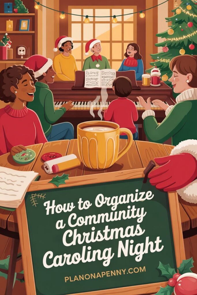 How to organize a community christmas caroling night p1