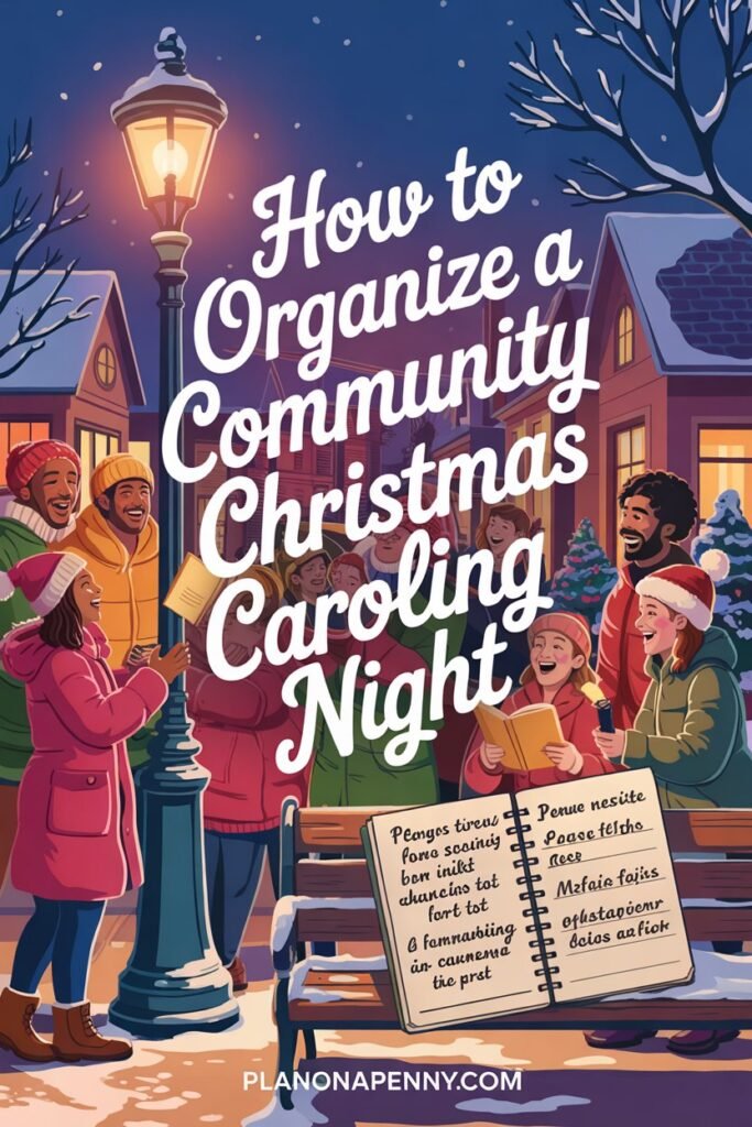 How to organize a community christmas caroling night p3