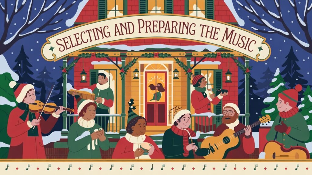Selecting and preparing the music