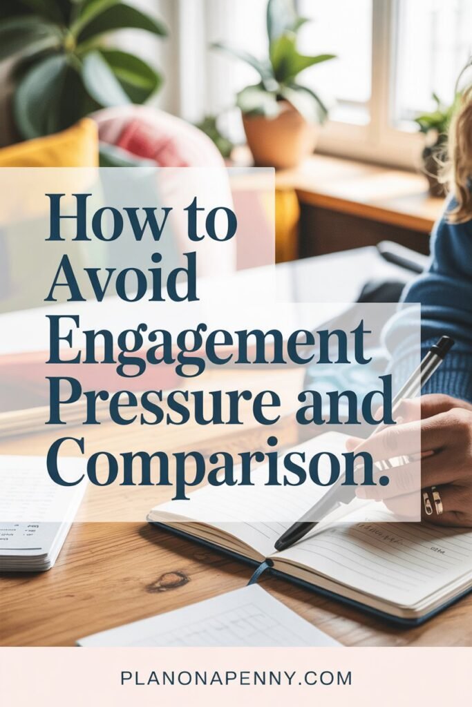 How to avoid engagement pressure and comparison p2