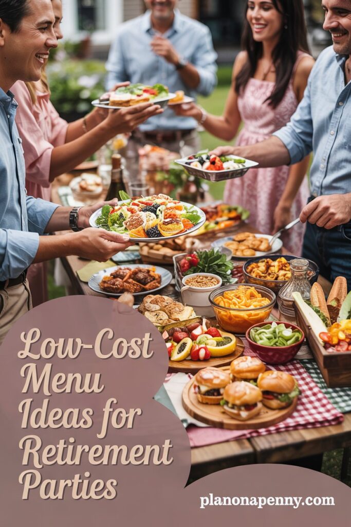 Low cost menu ideas for retirement parties p2