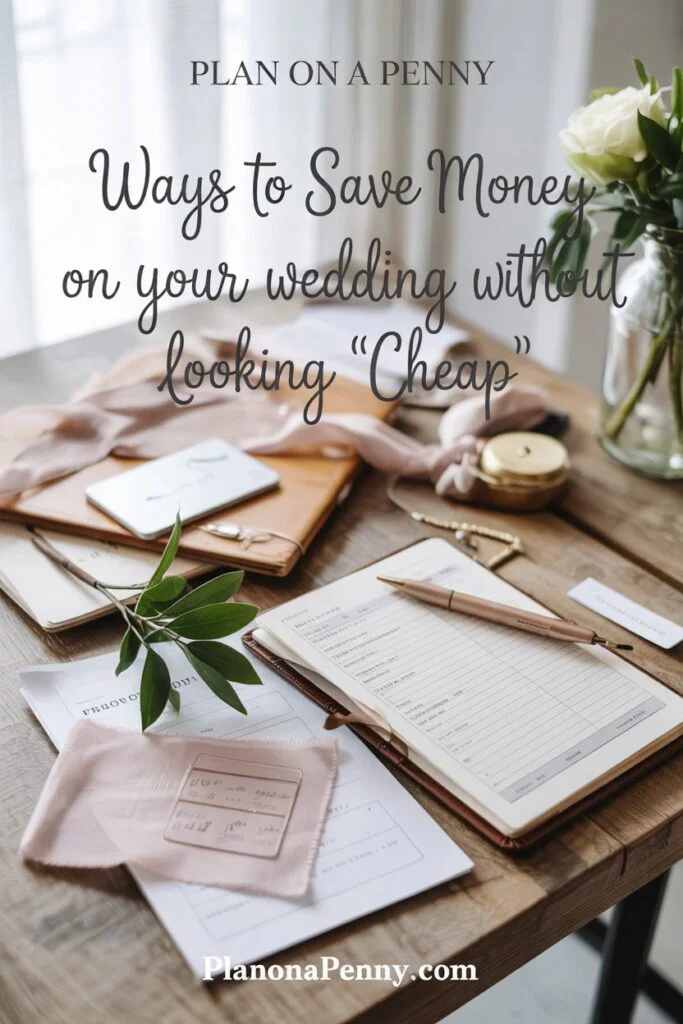 Ways to save money on your wedding without looking “cheap” p1