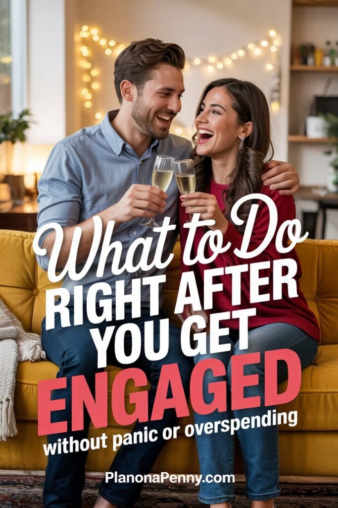 What to do right after you get engaged (without panic or overspending) p1