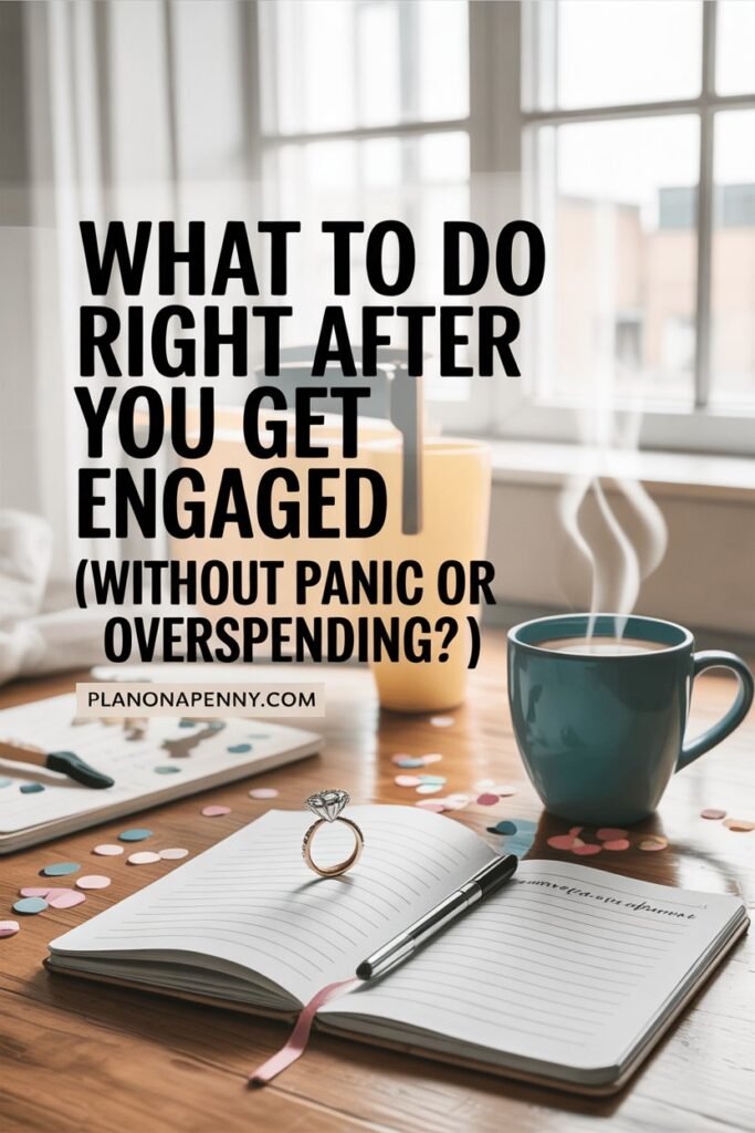 What to do right after you get engaged (without panic or overspending) p2