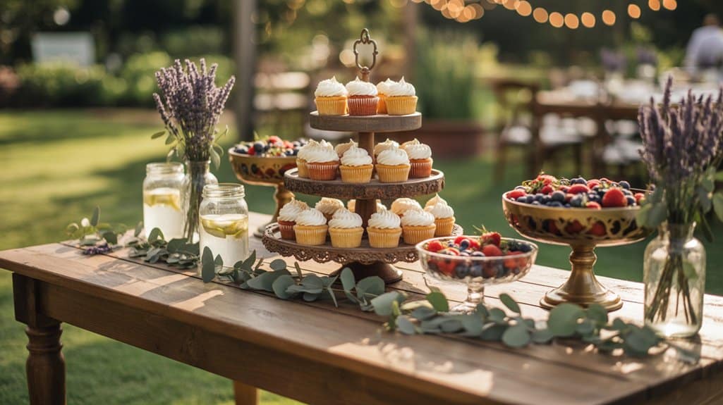 Budget friendly dessert displays 6r64y