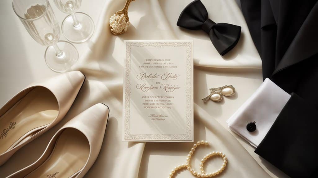 Black tie optional invitation guidelines 430tq