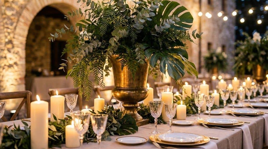 Bold greenery elegant design 86yaw