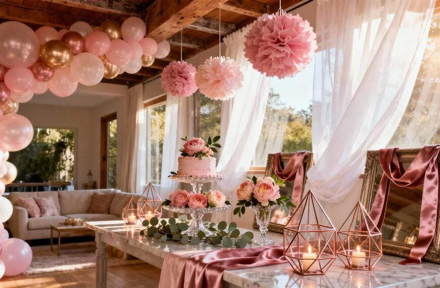 bridal shower decoration tips