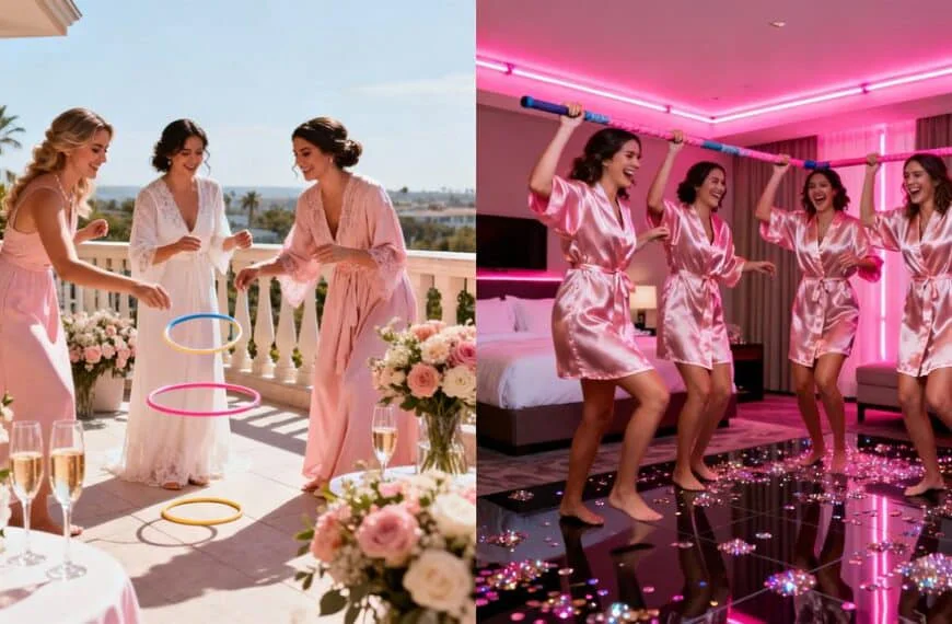 bridal vs bachelorette celebrations