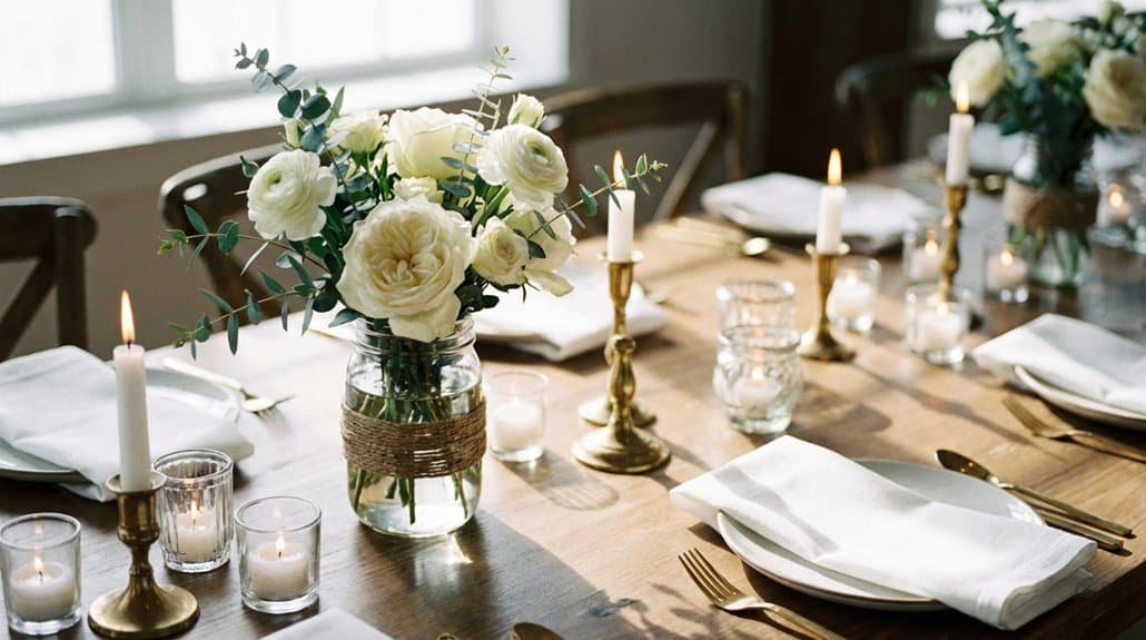 Budget friendly stunning centerpieces 84j5y