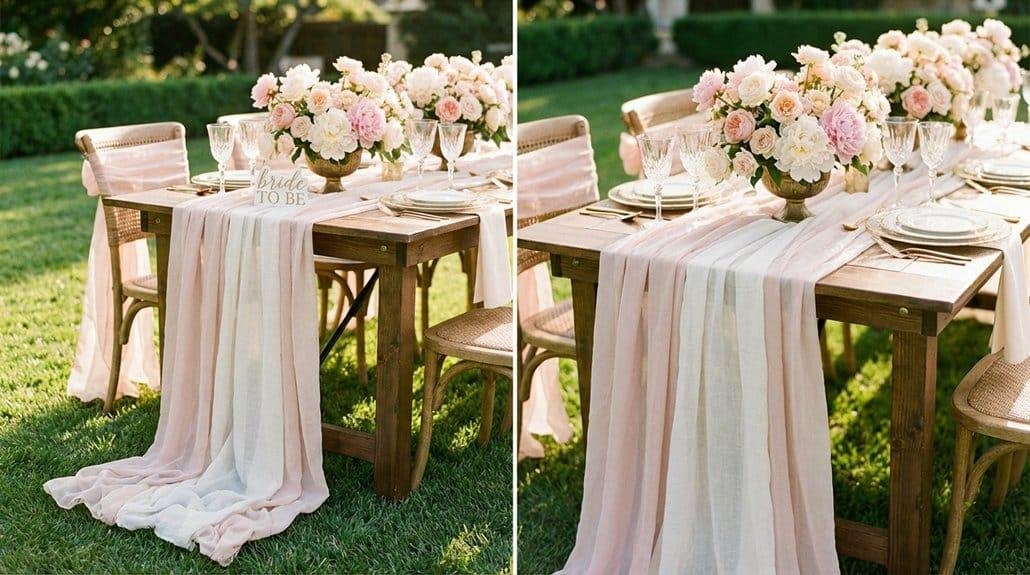 Elegant linen table draping fiqx4