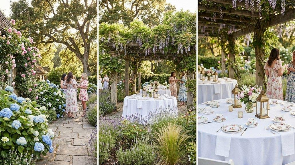 Enchanting garden bridal venue xy7xz