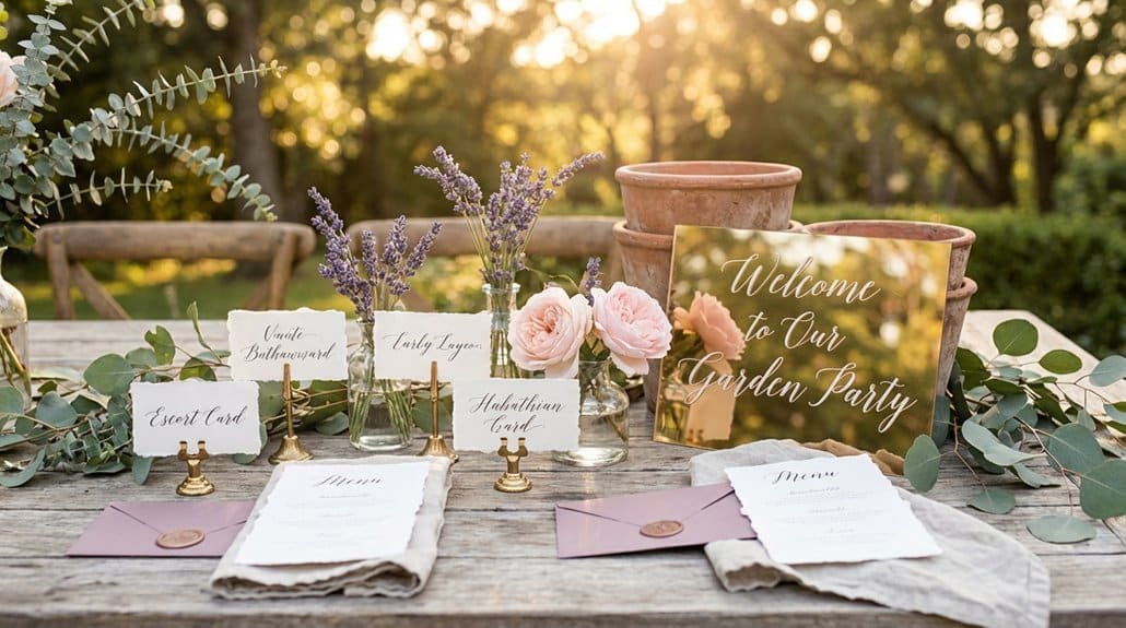 Garden bridal shower details yw0kj