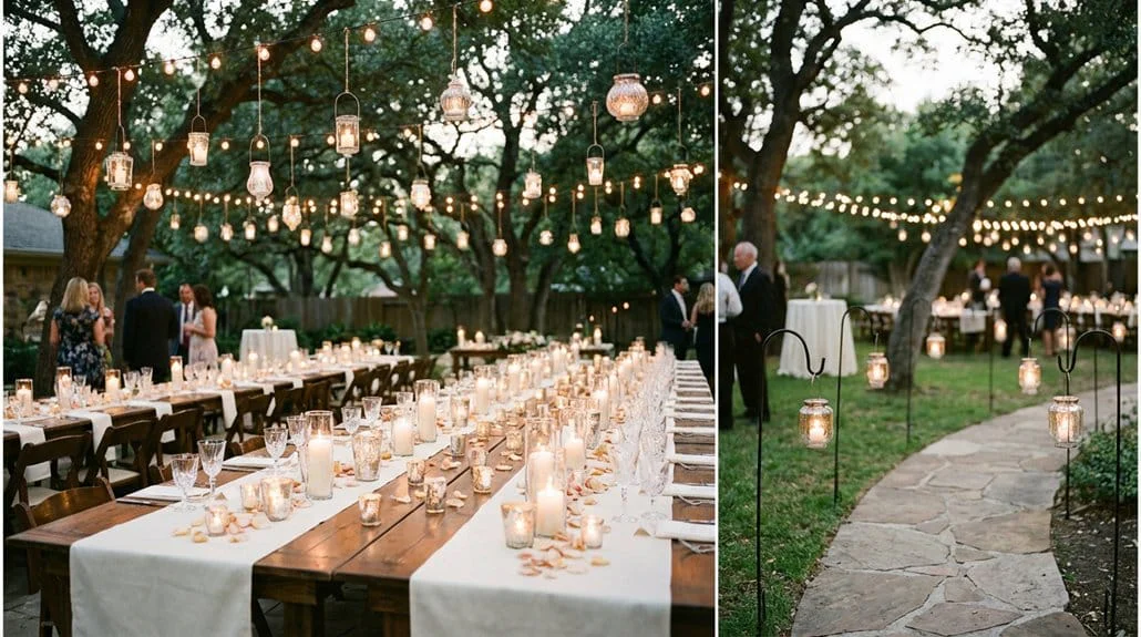 Romantic lighting for celebrations vwk2w