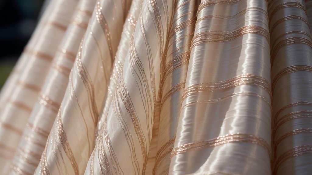 Shimmering metallic wedding glamour ogmox