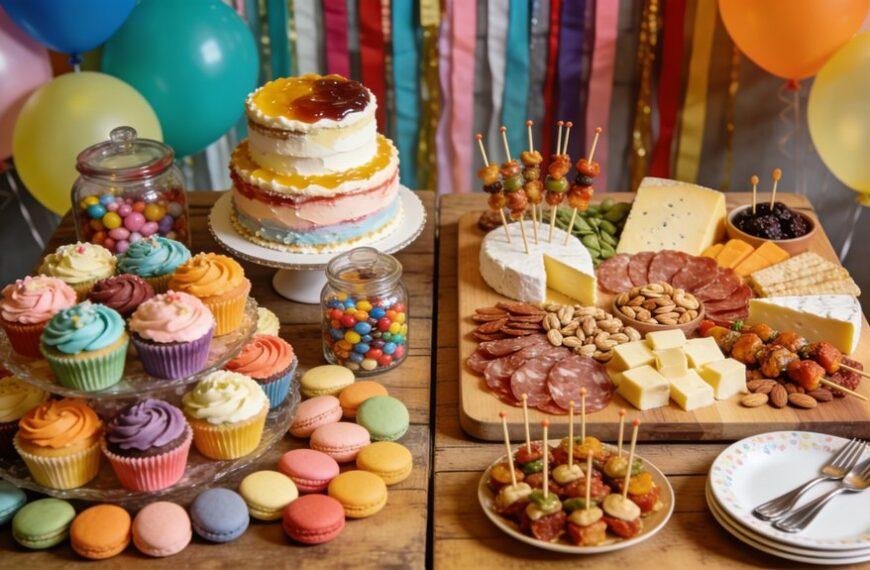 birthday snack table options