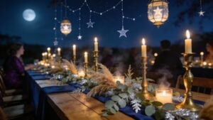 celestial theme wedding planning