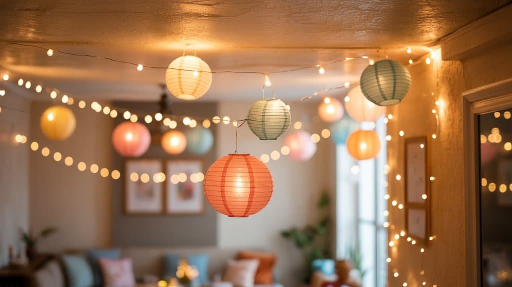 Fairy lights and lanterns xjxfw