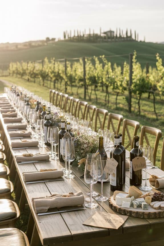 Tuscan wine reception experience p1c83