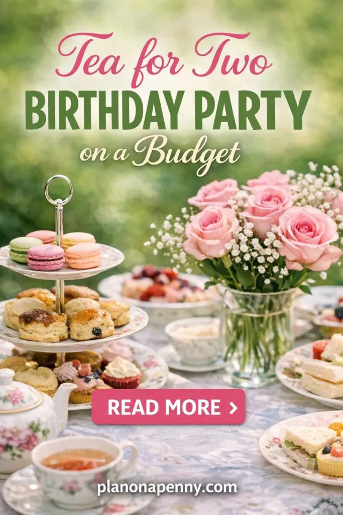 Tea for Two Birthday Party on a Budget