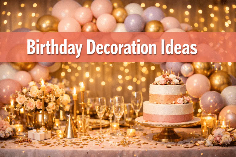 Birthday Decoration Ideas: 30+ Stunning Ways to Transform Any Celebration in 2026
