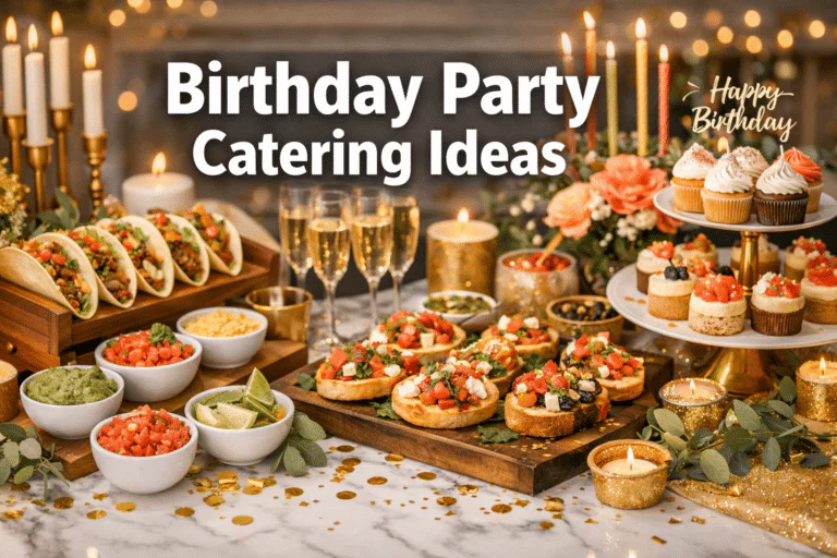 Birthday Party Catering Ideas That Turn Your Celebration Into the Event of the Year