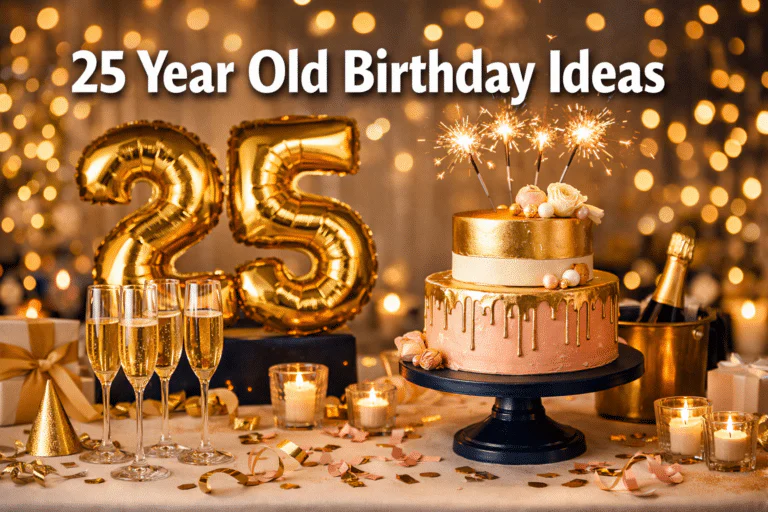 25 Year Old Birthday Ideas: How to Celebrate Your Quarter-Century in Stunning Style