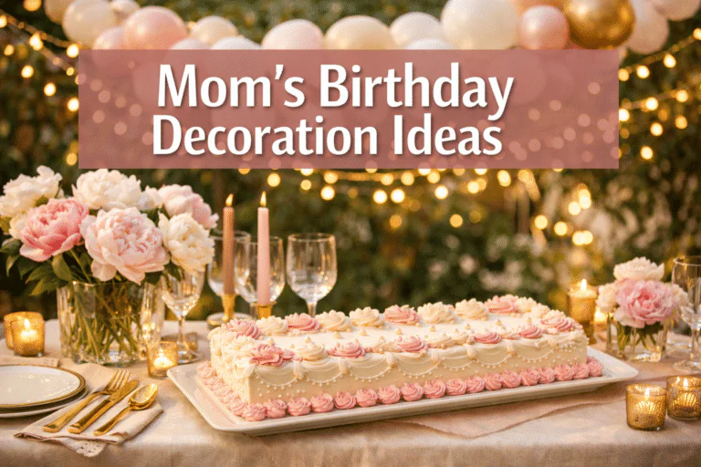 Mom's Birthday Decoration Ideas: 25+ Stunning Ways to Celebrate Her in 2026