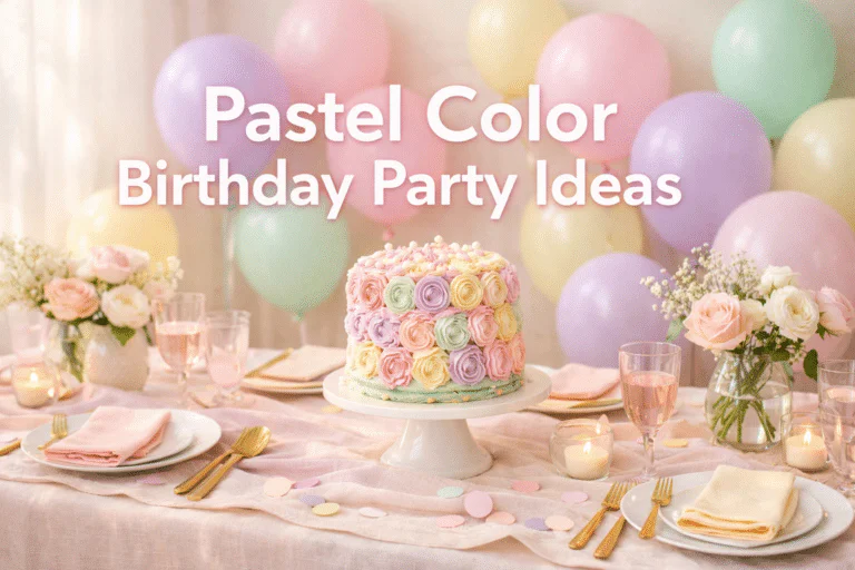 Pastel Color Birthday Party Ideas: 25+ Dreamy Ways to Celebrate in Soft, Stunning Style