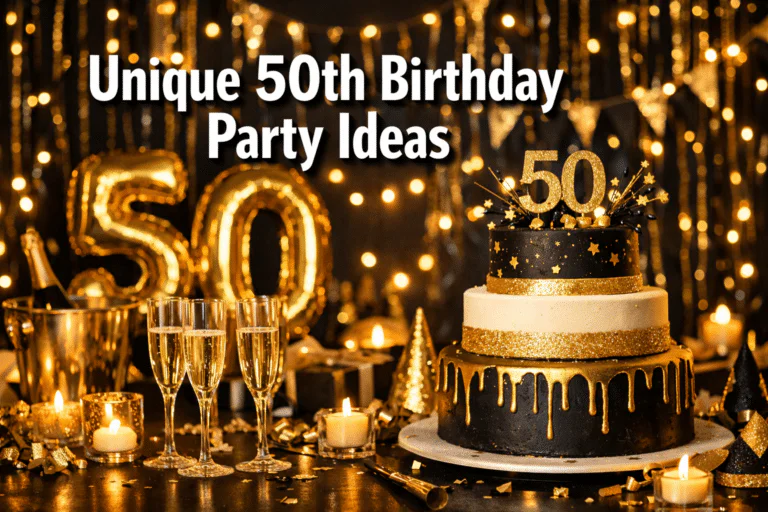 Unique 50th Birthday Party Ideas That Feel Like a Million Bucks