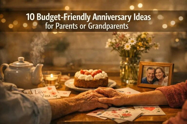 10 Budget-Friendly Anniversary Ideas for Parents or Grandparents