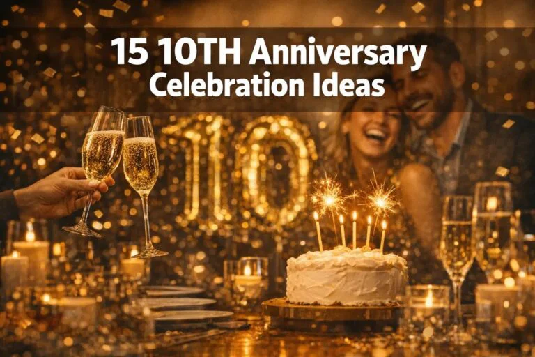 15 Creative 10th Anniversary Celebration Ideas
