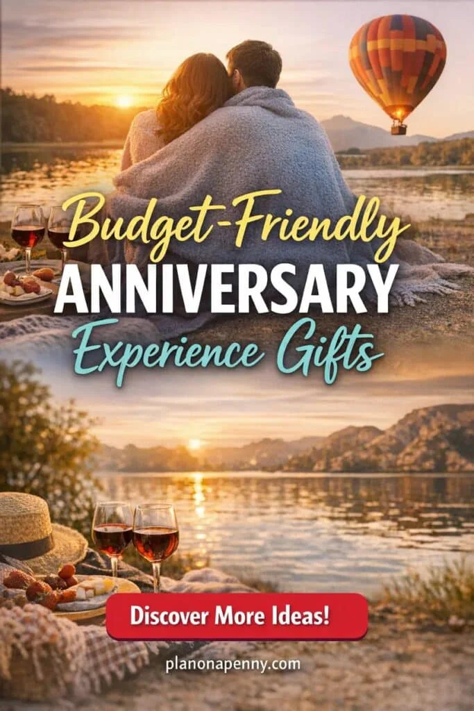 Budget Friendly Anniversary Experience Gifts
