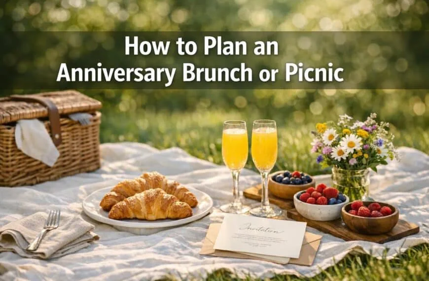 How to Plan an Anniversary Brunch or Picnic f