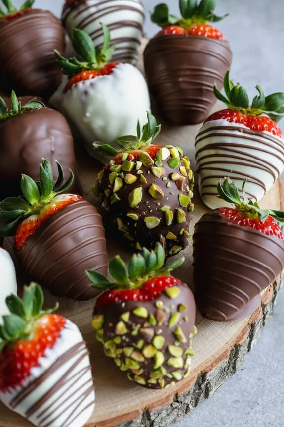 Chocolate dipped strawberry elegance bcv5l