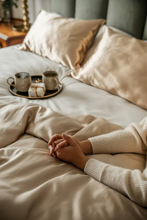 Luxurious bedding for intimacy h3024