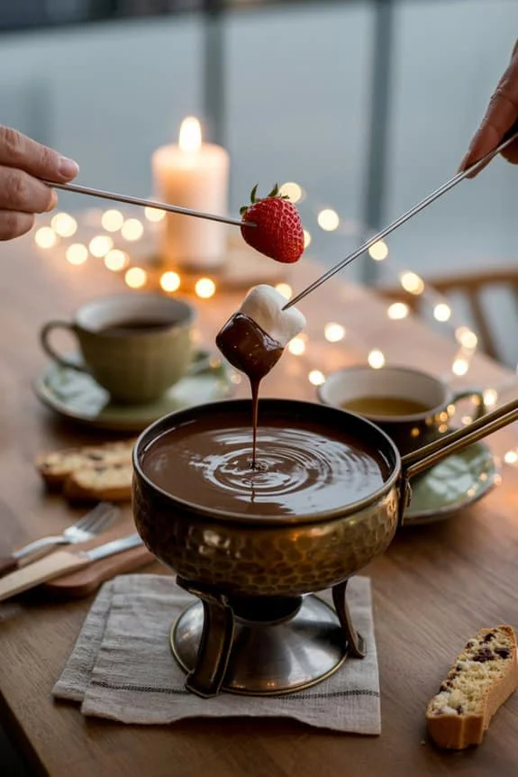 Romantic chocolate fondue experience b3bf5