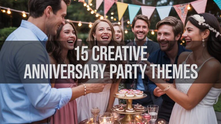 15 Creative Anniversary Party Themes