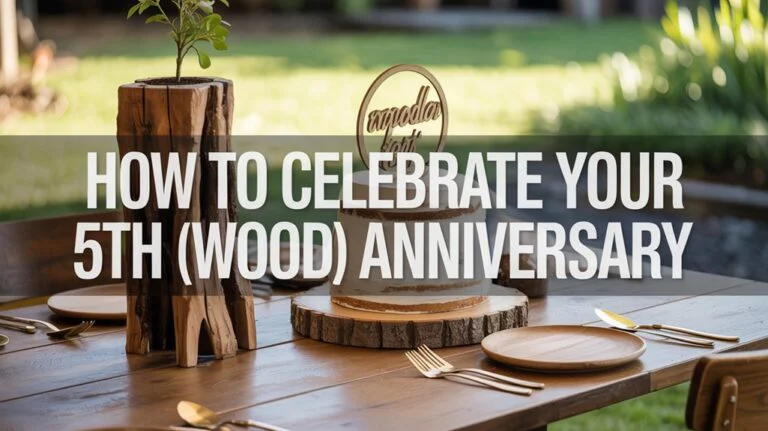 How to Celebrate Your 5th (Wood) Anniversary
